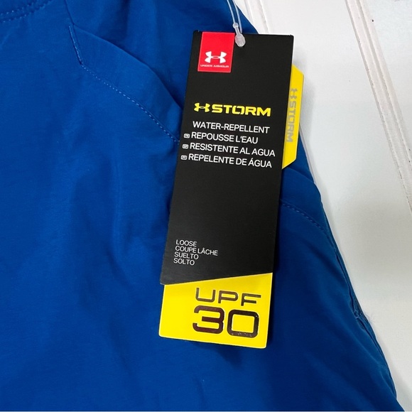 Under Armour - Men's UA Fish Hunter Shorts size 40 -1304648 Blue NEW 559 - Picture 2 of 5